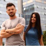  Ženska majica kratki rukav BROKULA NERETVA, plava | Shoptok.si