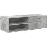  Drveni ormar s ladicama Visoki sjaj bijela 100,5 x 39 x 30 cm | shoptok.hr