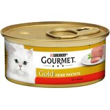  Varčno pakiranje Gourmet Gold fina pašteta 24 x 85 g - Miks I (piščanec & govedina) | shoptok.hr