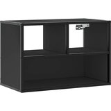 TV ormarić crni 60x31x39,5 cm konstruirano drvo i metal | Eponuda.ba