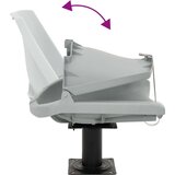  Sjedalo za brod s postoljem okretno za 360° - Siva 1 s postoljem | shoptok.hr