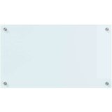 vidaXL Zaščita za kuhinjo Bela 70 x 40 x 0.8 cm kaljeno steklo | Shoptok.si