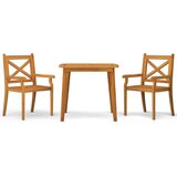  3-dijelni vrtni blagovaonski set od masivnog bagremovog drva | shoptok.hr