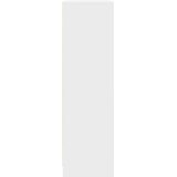 Ormarić s ladicom bijeli 55,5x34x119,5 cm izrađeno drvo | shoptok.hr