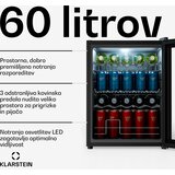 Klarstein Beersafe hladilnik za pijačo s steklenimi vrati | 64 x 48 cm | Notranja LED osvetlitev | Shoptok.si