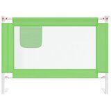  Sigurnosna ograda za dječji krevet zelena 90 x 25 cm od tkanine | shoptok.hr