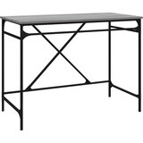 Maison Chic Pisalna miza - pisarniška miza - Računalniška miza siva sonoma 100x50x75 cm inženirski les in železo, (21785399) Cene