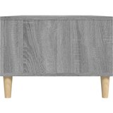  Klubska mizica siva sonoma 90x50x36,5 cm inženirski les, (20714259) | Shoptok.si