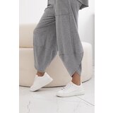 Kesi Włoski Cotton set blouse + trousers dark powder pink | Shoptok.si