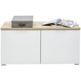 Voleo GARDEROBNA KLOP bela, barve hrasta | Shoptok.si