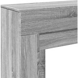 vidaXL Okvir za kamin siva sonoma 100x30x87,5 cm inženirski les | Shoptok.si