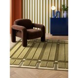 Asiatic Carpets Zelena/bež ročno tkana volnena preproga 120x170 cm – | Shoptok.si
