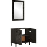 Maison Chic Kopalniška omarica - Kopalniški kabinet 2 kosa trden mangov les, (21787713) | Shoptok.si