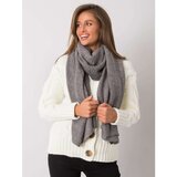 Fashion Hunters Women's gray knitted scarf | shoptok.hr