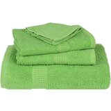 vidaXL Brisače 2 kos zelena 100x150 cm 360 gsm 100% bombaž | Shoptok.si