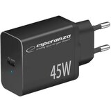 Esperanza polnilec Quick power charger, 45 W, PD, USB-C | Shoptok.si