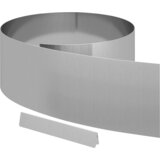 vidaXL Ograje za vrt srebrna 450 x 25 cm Pocinkano jeklo Cene