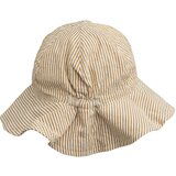 Liewood šeširić amelia stripe golden caramel/creme de la creme | shoptok.hr