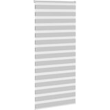 Zebra zavjesa svijetlosiva 115x230 cm Širina tkanine 110,9 cm Poliester | Shoptok.si