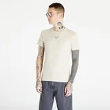 Calvin Klein Majica svetlo bež / črna / bela