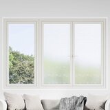 vidaXL Folija za prozore Mutno staklo na pruge 90 x 500 cm PVC | shoptok.hr