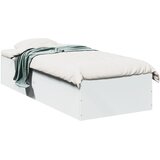  Okvir za krevet bijeli 100 x 200 cm konstruirano drvo | shoptok.hr