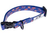 DC Superman ogrlica, plava - Veličina S: opseg vrata 25 - 36 cm, širina 20 mm | shoptok.hr