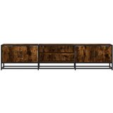 vidaXL TV omarica dimljeni hrast 180x35x41 cm inženirski les | Shoptok.si