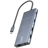 Innovations A83880A1 interface hub USB Type-C 10000 Mbit /s Grey