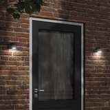  Vanjska zidna svjetiljka crna od lijevanog aluminija | shoptok.hr