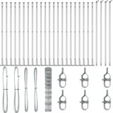 vidaXL poljska ograda 1,2x50 m galvanizirani čelik | shoptok.hr