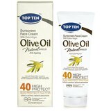 Top Ten sun olive krema za lice spf 40 50 ml Cene