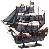 Lean Toys Zbirateljski model dekorativne jadrnice Črni biser 49x43cm | Shoptok.si