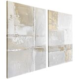 Styler Slike s ručno oslikanim elementima u setu od 2 kom 50x70 cm Jedro – | shoptok.hr