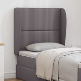  Uši uzglavlja Siva nijansa 80 x 23 x 6 cm PVC | shoptok.hr