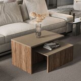 Hanah home Twins - Taupe, Oak TaupeOak Nesting Table (2 Pieces) | ePonuda.com