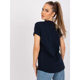 BASIC Feel Good T-shirt-RV-TS-7666.19-navy blue | Shoptok.si