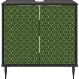  Kupaonski ormar GELEEN Crni hrast 60 x 40 x 61 cm | shoptok.hr