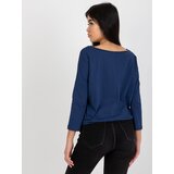 BASIC Feel Good Blouse-RV-BZ-4691.00X-navy blue | Shoptok.si