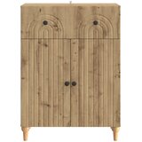  Kreveta Hrast artisan 66 x 34,5 x 90 cm Konstruirano drvo Slike