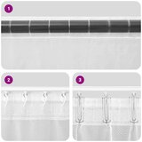 vidaXL Voile zavese z zanke 2 kos Terakota 140x225 cm | Shoptok.si
