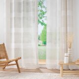 Douceur d intérieur Bež prosojna zavesa 140x280 cm Janice – | Shoptok.si