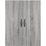  Visoka komoda siva sonome 69,5x34x180 cm od konstruiranog drva | shoptok.hr