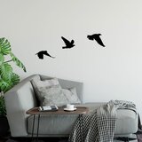 Wallity birds - 477 black decorative metal wall accessory Cene