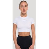 GymBeam Ženski crop top Flow White L | Eponuda.ba