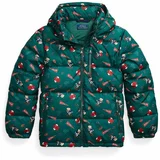 Polo Ralph Lauren Otroška jakna zelena barva