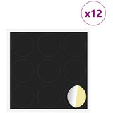  Ljepljiva Pokrivač za Vijake 12 pcs Crna Ø 20 x 0 5 mm | shoptok.hr