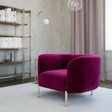 Atelier Del Sofa macaroon - fuchsia fuchsia 1-Seat sofa cene