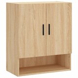 Maison Chic Stenska omarica - Zidna omarica sonoma hrast 60x31x70 cm inženirski les iu119, (22063076) | Shoptok.si