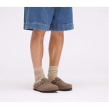Birkenstock Boston Syn 2.0 Birko-Flor Nubuk Sandali mocca Slike